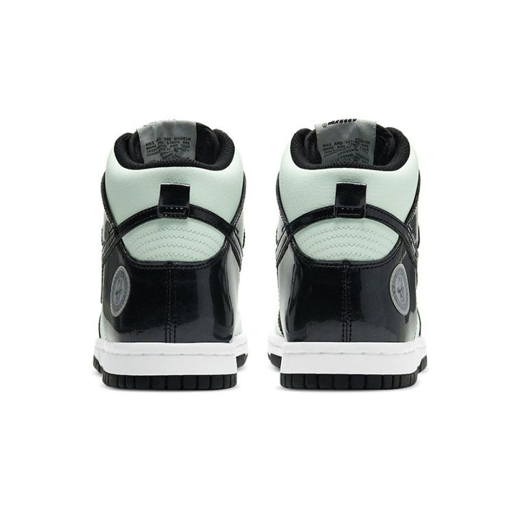 Nike Dunk High SE GS All Star 2021 Sneakers per Bambini Verde Verde Chiaro Nero DD1846-300