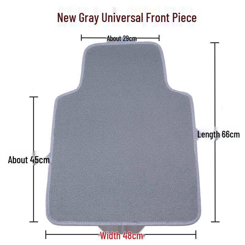 3D Surround Car Floor Mat - Main Driver, Anti-Slip, Suede, Universal Fit