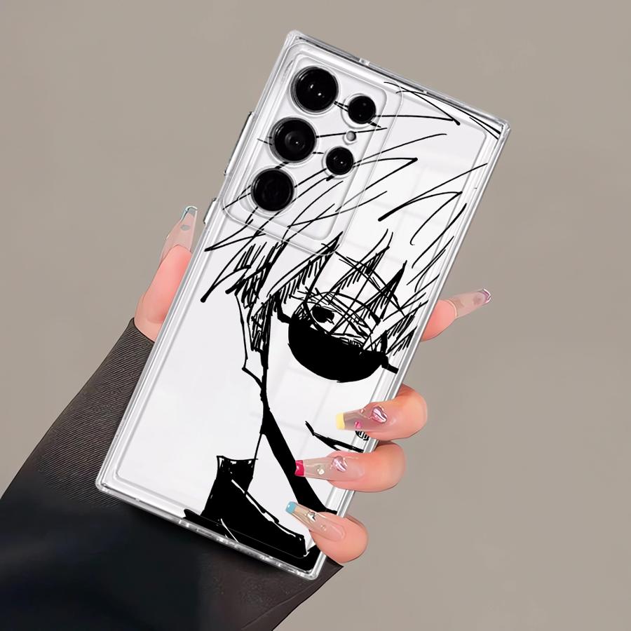 

Phone Cover Case for Samsung Galaxy S26 S21 S23 Ultra S25 Edge S20 Plus S24 S22 FE Note 20 Ultra 10 J-Jujutsus K-Kaisens Galaxy S21+ 5G