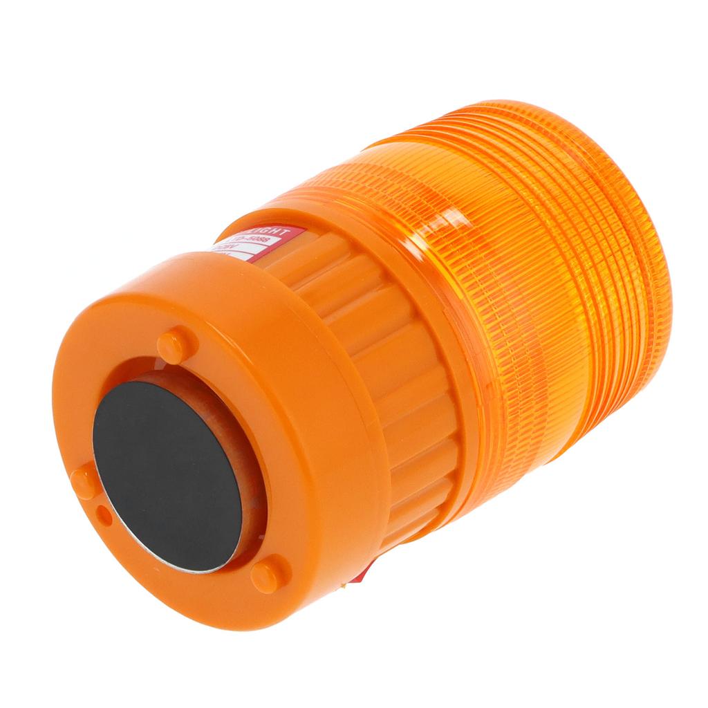 LED Warning Light with Magnetic Base Emergency Lighting Waterproof for Road Safety DC 6V 3W