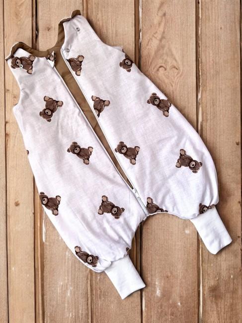 Baby Sleeping Bag with Legs, All Year Round, 1 TOG, Size S