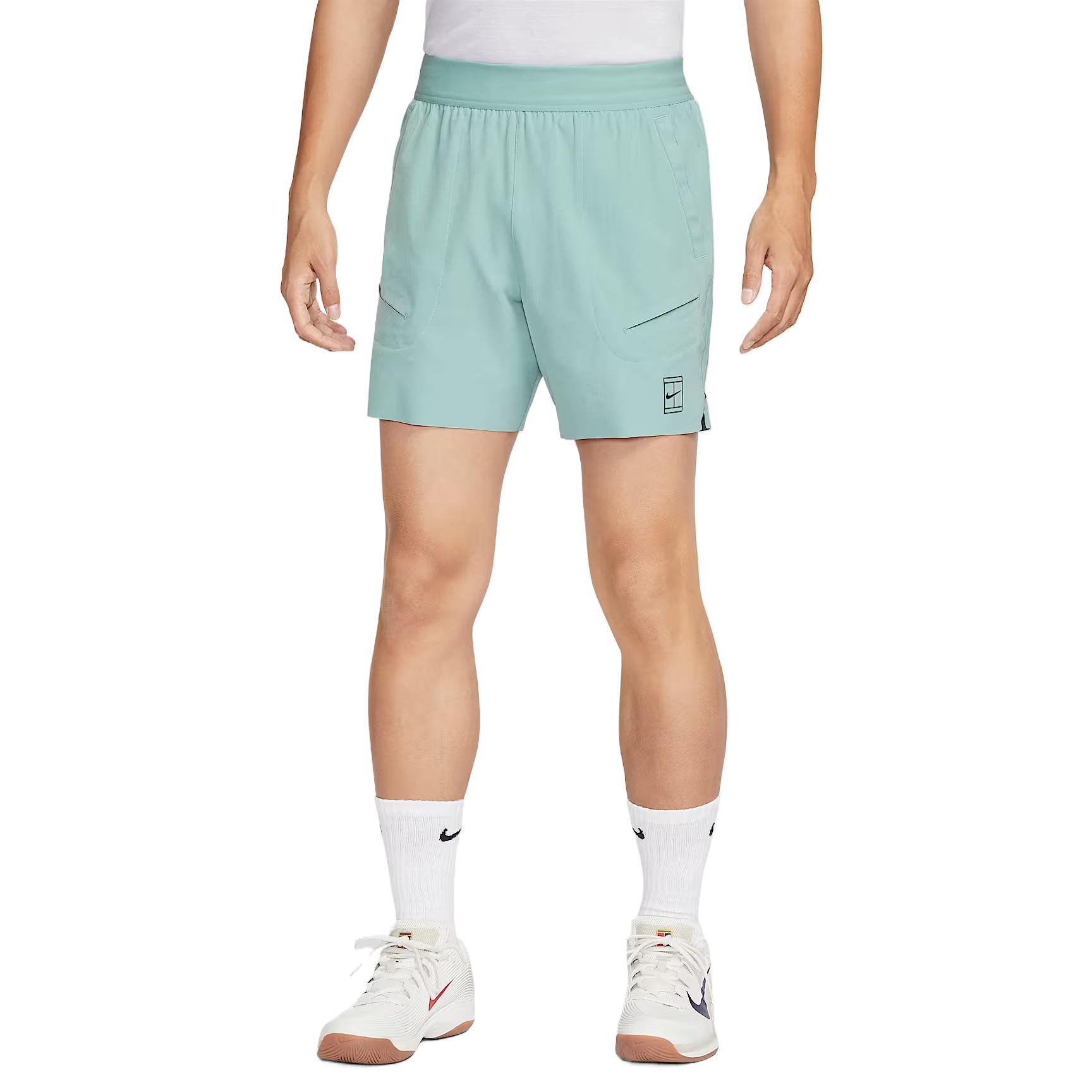 

Nike Court Advantage Dri-FIT Comfortable Versatile Fashion Mid-Rise Sports Shorts Men shorts FZ6914-017 L