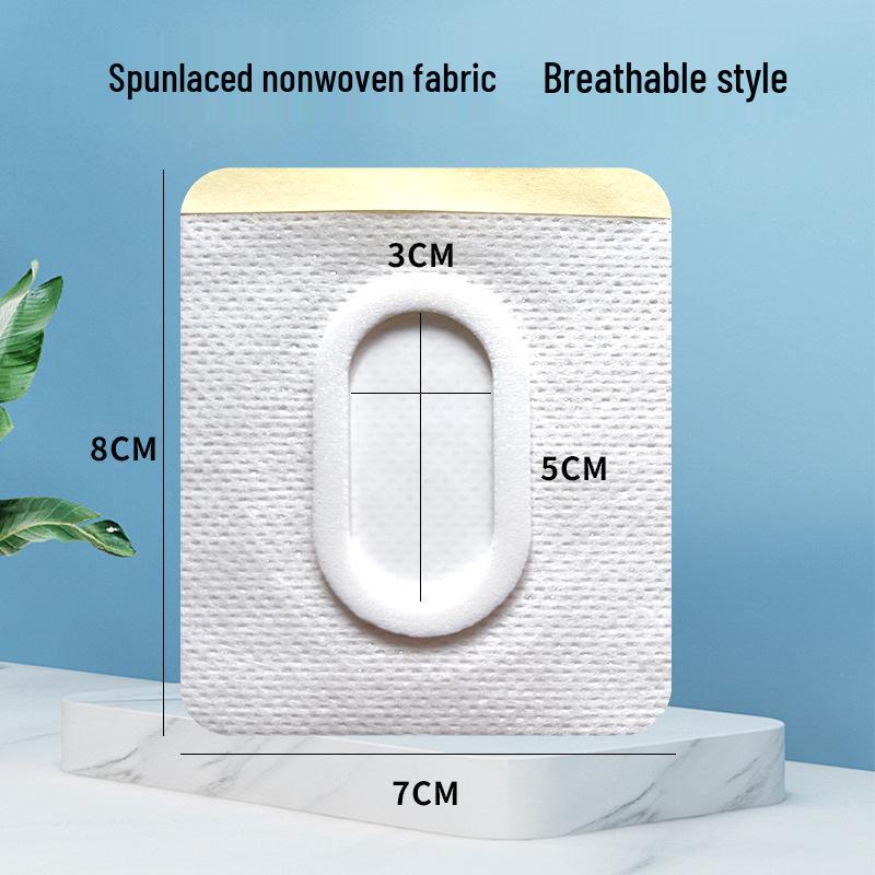 Film ve Nefes Alan Yapışkan Bantlı Büyük Spunlace Non-Woven Su Geçirmez Akupunktur Noktası Alçı Yama