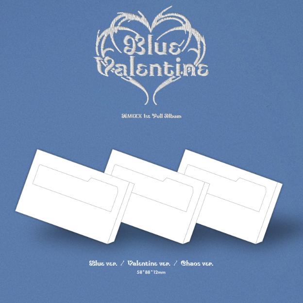 Pre-order NMIXX 1st Full Album Blue Valentine Platform Album ver. & SHOP POB