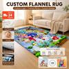 Sonic Hedgehog Carpet Floor Mat Shaggy Rug 8X10 Rug Kids Room Rug Kitchen Floor Mat Fast Drying