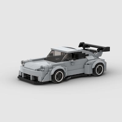 MOC Racing City Car Building Set - Creative Garage Toys - Ideal Gift for Children's Birthdays and Christmas Gifts