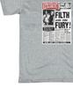 SK8ER ROCK Ink Riot T-Shirt ((Melange Gray))
