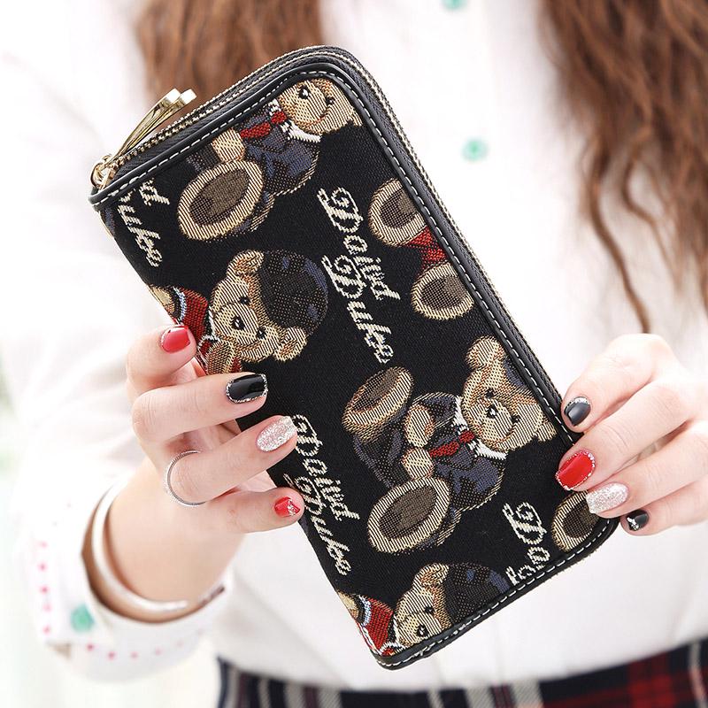 2025 Damen Lange Reißverschluss-Clutch: Große Kapazität, Japanischer & Koreanischer Stil