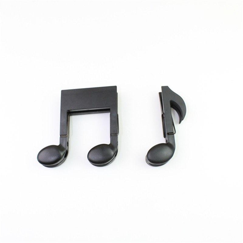 2Pcs Musical Symbol Clips Craft DIY Notes Letter Paper Clip Novelty Home Clothes Paper Peg Decora
