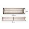 2Pcs Adjustable Drawer Cabinet Storage Partition Divider DIY Organizer Storage Shelves Cabinets Home Drawer Holder