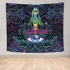 Sieben Chakra Wandteppich Yoga Meditation Wandteppich Buntes Mandala Indisch Hippie Wandteppich Wandbehang für Wohnzimmer Schlafzimmer