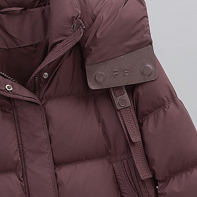 Women's 90% Down Loose Fit Hooded Puffer Jacket