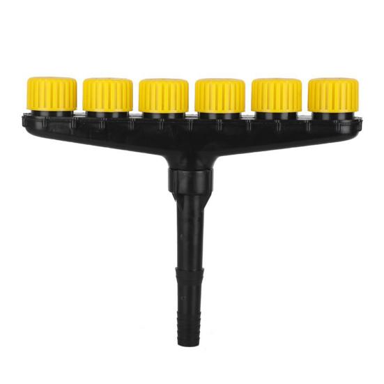 Sprinkler Sprayer Nozzle High-Strength Weather-Resistant Large Flow Rate Ergonomic Anti-Slip Handle Multi-nozzle Water Sprayer
