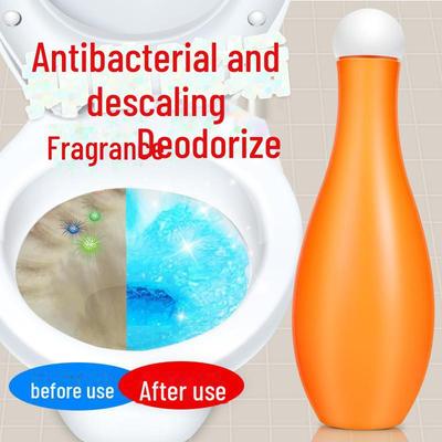 Blue Bubble Toilet Cleaner - Deodorizing & Descaling Liquid Fragrance