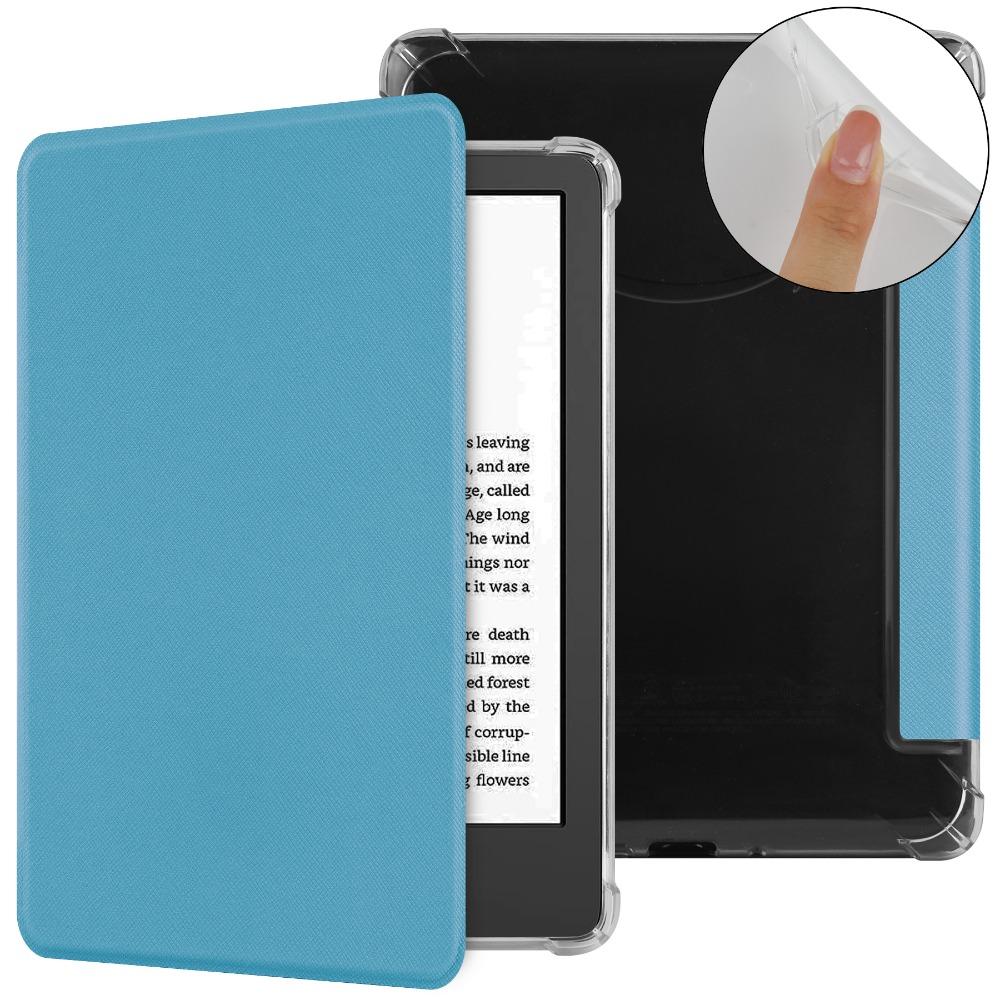 Auto Wake/Sleep e-läsarfodral Stötsäkert TPU-skyddsfodral Slitstarkt Smart för Kindle Basic 2025/2025 (11:e generationen)