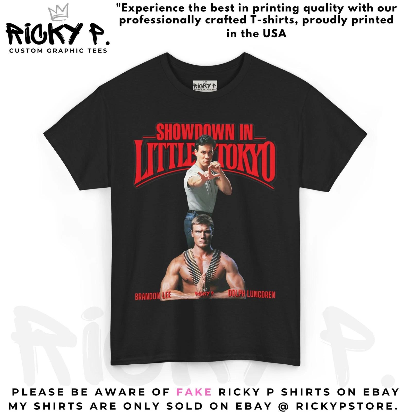 Showdown In Little Tokyo Ricky P Unisex Heavy Cotton Tee M