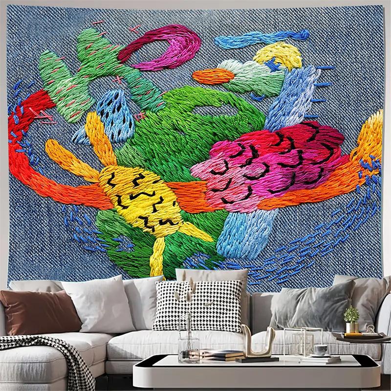 Boho Wall Tapestry Nature Forest Trees Botanical Home Decor Room Hanging Wall Art Nature Inspired Tapestry Aesthetic Room Decor 74x94cm(29x37in)