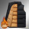 Fleece Warm Vest Coats Men Thick Cotton Vest Male Autumn Winter Vests Men's Lamb Woolen Cotton Vest Mens Vest