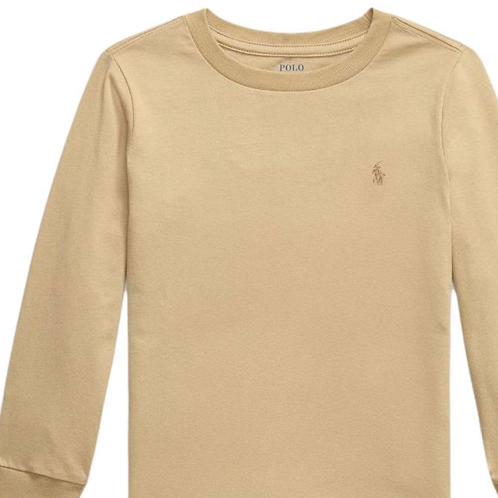 Polo Ralph Lauren Langarm Rundhals T-Shirt Mit Pony Stickerei Kinder Oberteile 323854677-097