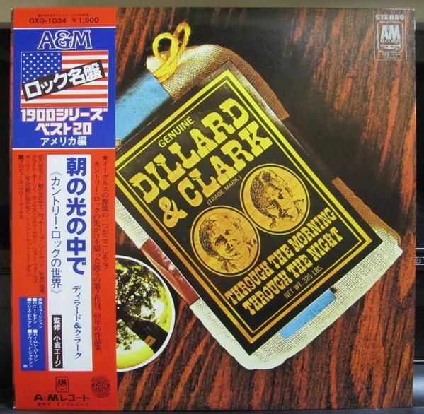 LP Record DILLARD & CLARK - Through The Morning Through The Nig GXG1034 A&M RECORDS 1977 Japan Rock Used