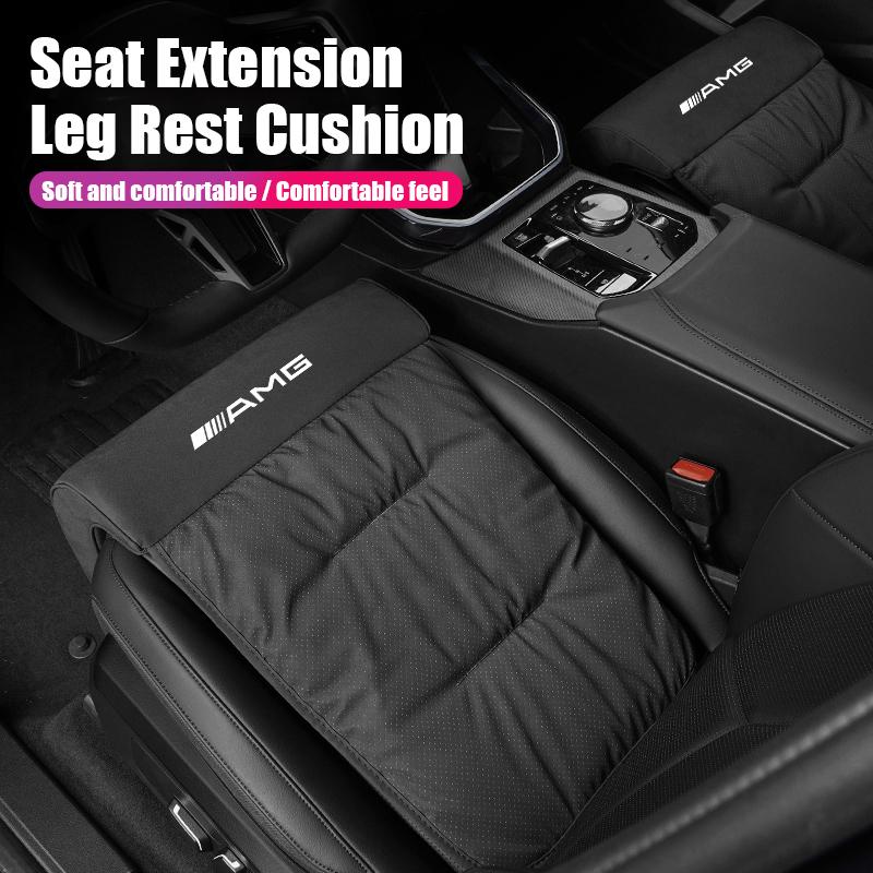 Car Seat Cushion Non Slip Breathable Integrated Leg Support Cushion Accessories Car Decal For Mercedes Benz AMG W214 W205 W204