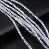 1Strand Natural Freshwater Shell Beads 3.5×3.5mm,Square Coloured Shell Loose Spacer Beads for Jewelry Making DIY Bracelet Accessories Beading 38cm