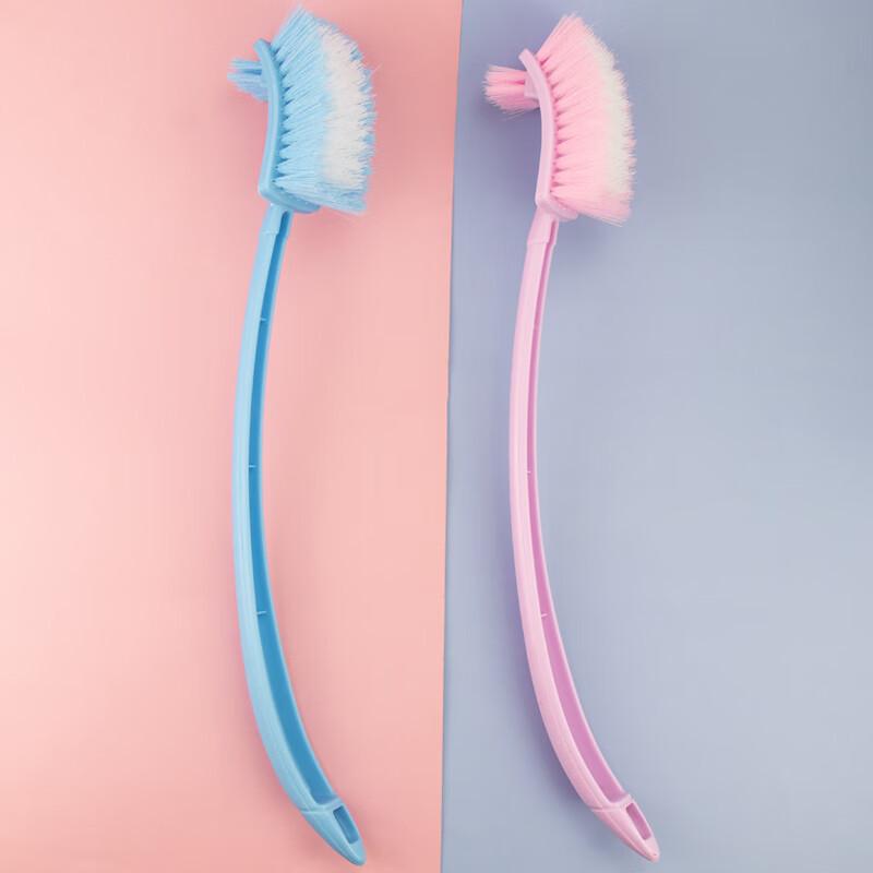 Haistick HK-8035 Double-Sided Long Handle Toilet Cleaning Brush