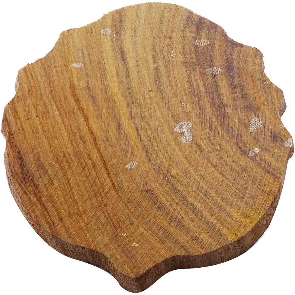 Decorative Textile Printing Blocks Floral Pattern Hand Carved Wooden Stamps