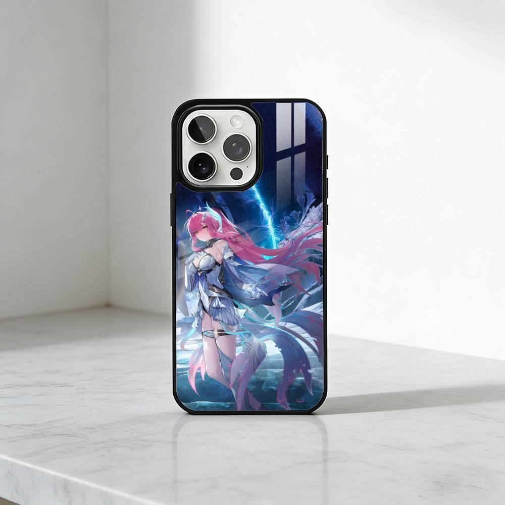 

Aemeath WuWa Phone Case For iPhone17,16,15,14,13 Plus,Pro Max Magnetic For Magsafe Wireless Charging iPhone15PROMAX