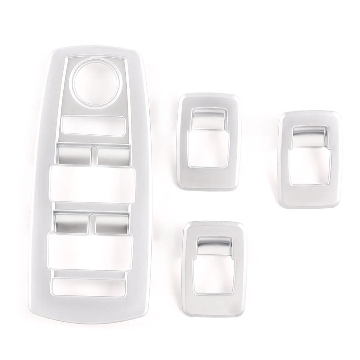 

ABS Chrome Car Door Armrest Window Glass Lift Switch Button Panel Frame Cover Trim For BMW X3 E83 2006-2010 Interior Accessories