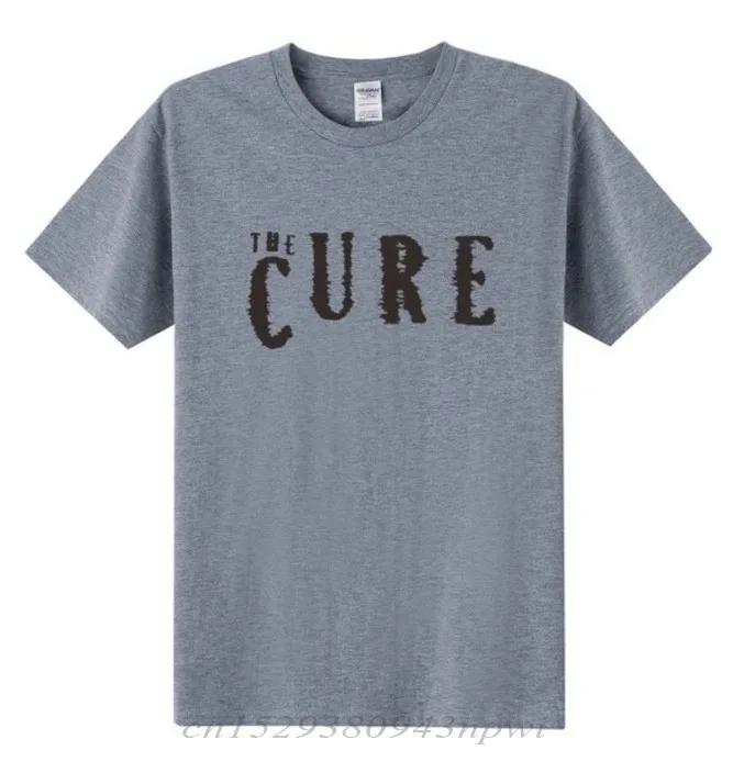 2025 New Hot Summer men tshirt The Cure T Shirt Men HipHop Fashion T-shirt Men O Neck Cotton Punk Classic Tops Tee Free Shipping