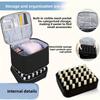 Large-capacity High-end Makeup Bag, Portable Double-layer Nail Polish Storage Bag, Handbag Storage Bag