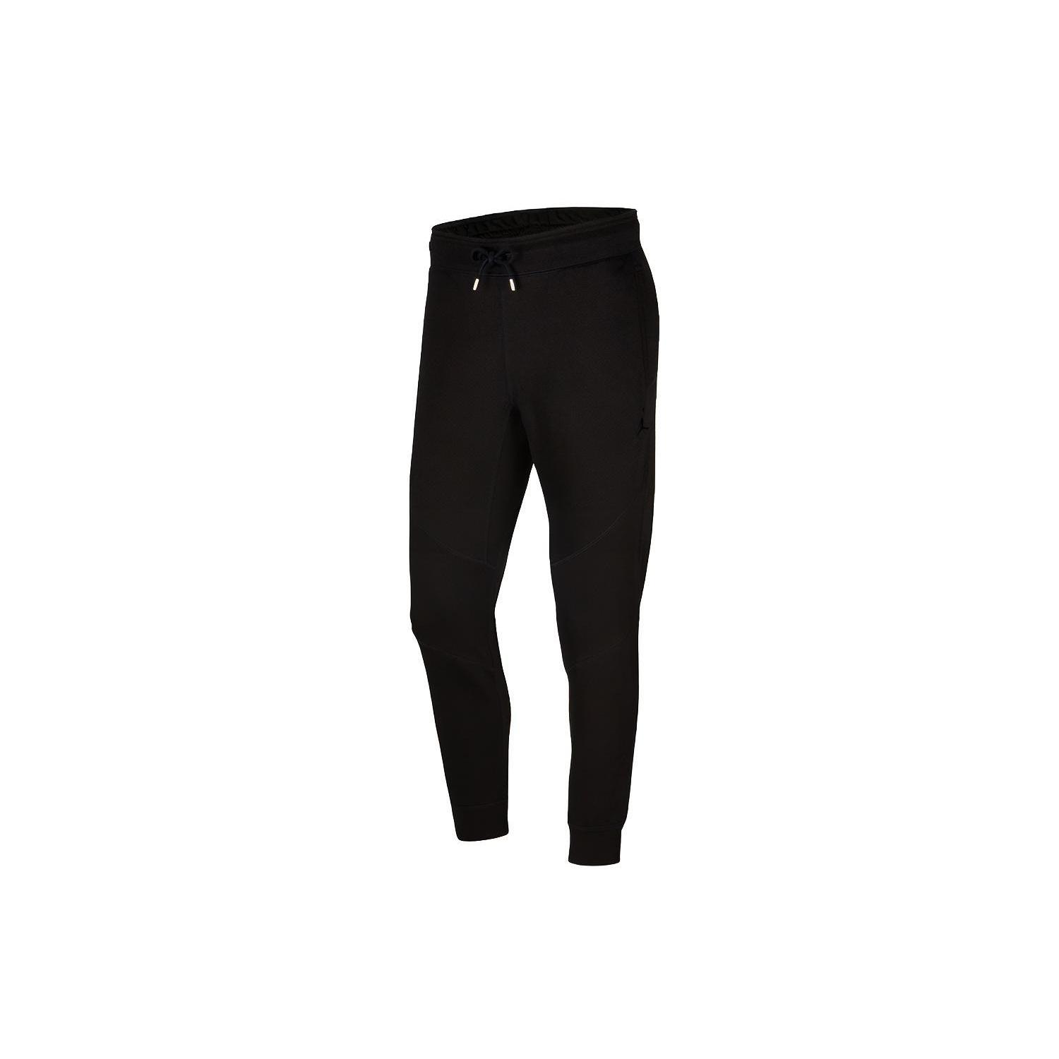 Air Jordan Wings Casual Sports Lacing Fleece Long Pants Black Men s DA6709-010 S