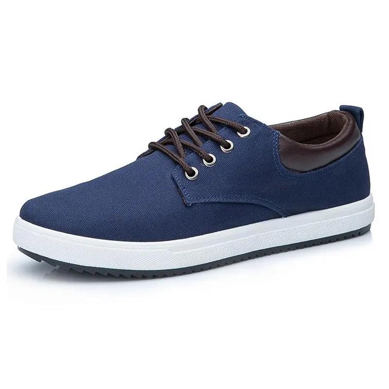 New arrival of spring summer comfortable casual shoes canvas shoes men men's lace up the fashion  Flats shoe