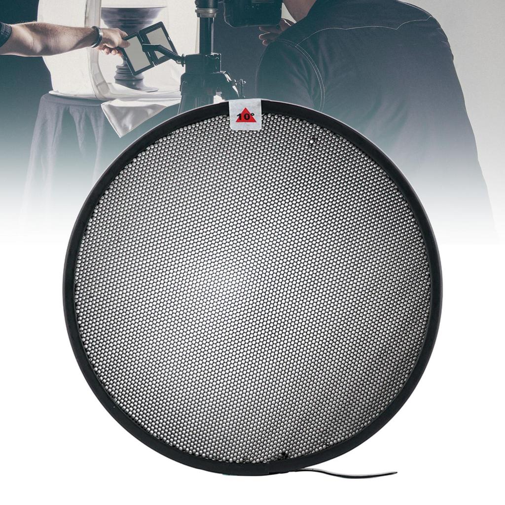 6.69 inch Bowens Mount Standard Reflector Diffuser Lamp Shade Dish Honeycomb Grid for Soft Light Photographic Studio Kits
