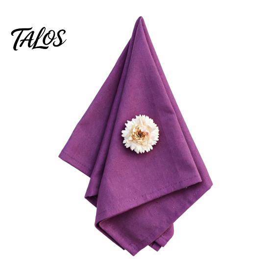 Kitchen Cloth Napkins Rustic Napkin, 16 Inch Solid Color Linen Machine Reusable Washable Farmhouse Style Napkin for Wedding Bridal Shower Dining Table
