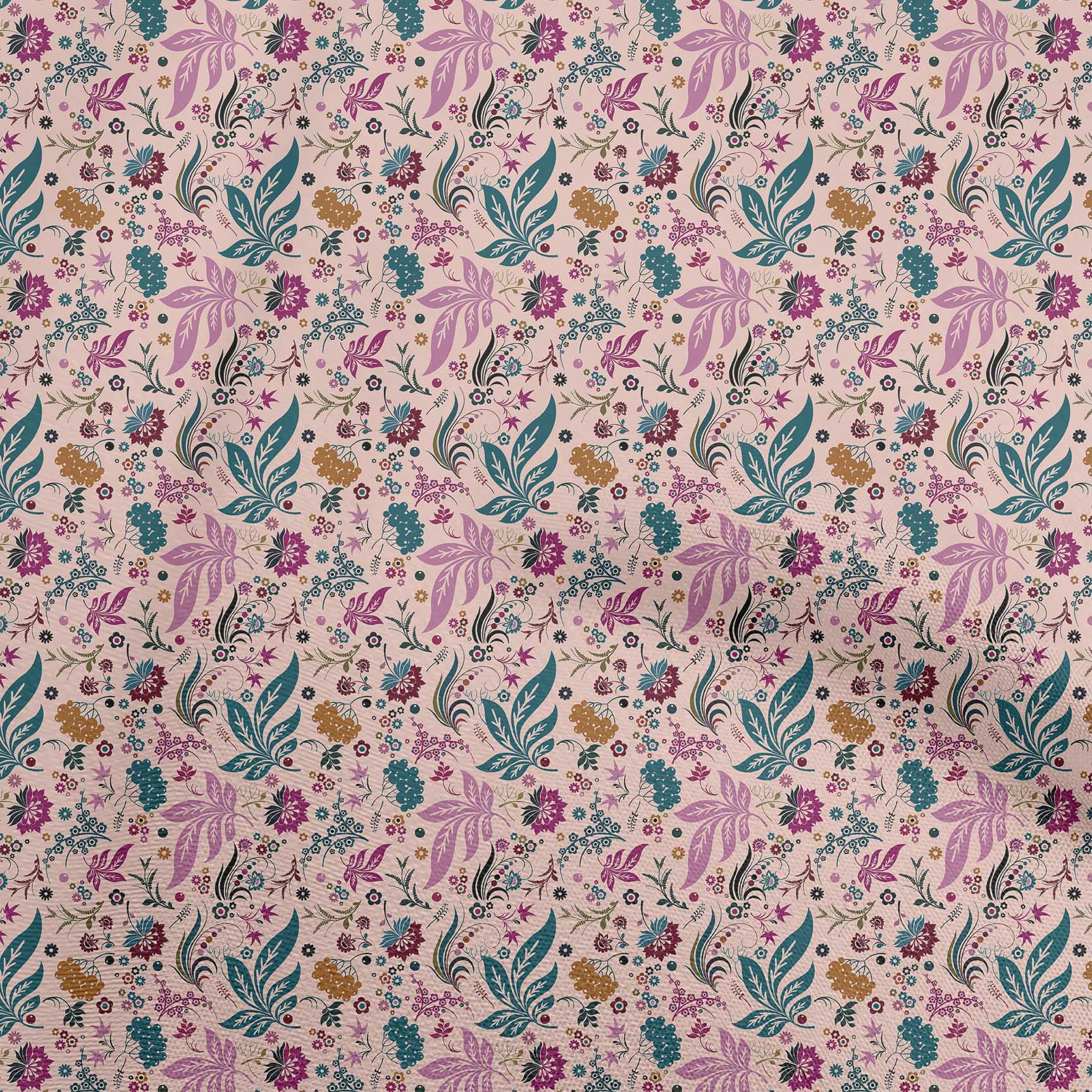 

oneOone Cotton Flex Чорна Тканина Азіатська Сюзані Квилтинг Приналежності Друк Швейна Тканина на двір 40 дюймів 42 Inch Wide - Viscose Chiffon світло-рожевий колір