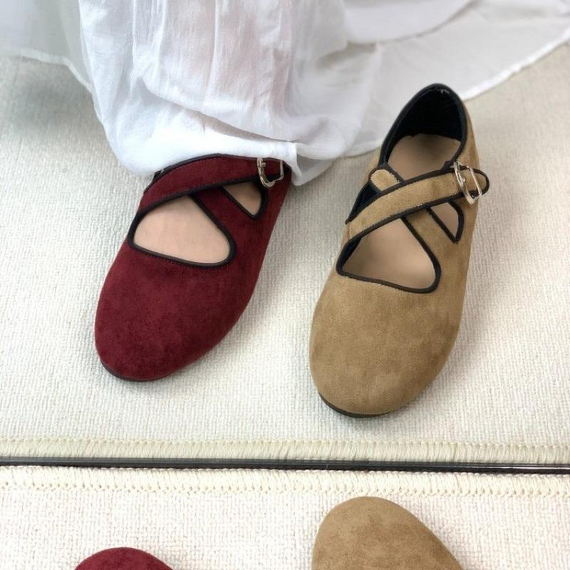 Fashion 2025 Spring and Autumn New Retro Women's Fashion Round Toe Mary Jane Single Shoes