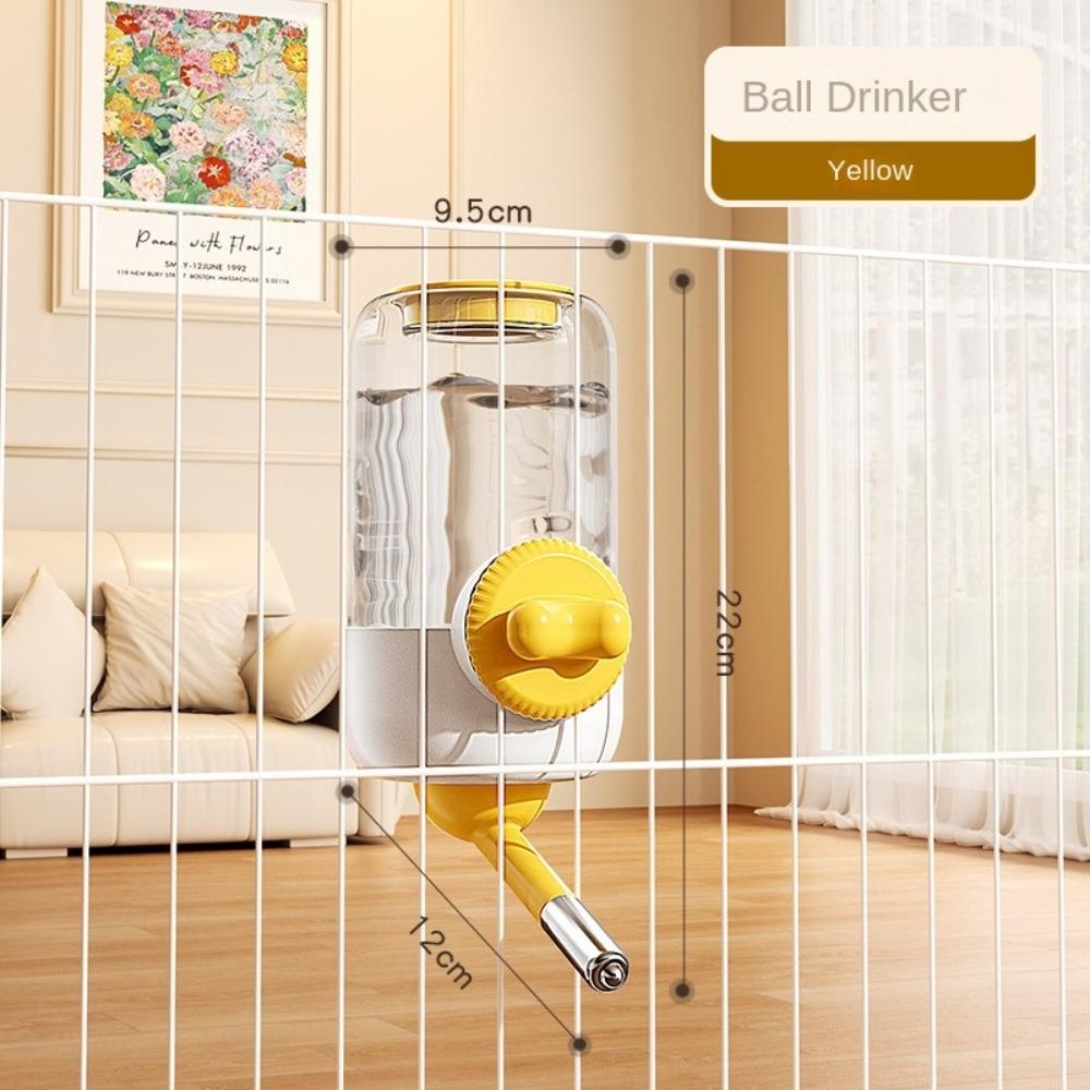 

New Automatic Pet Feeder Large Capacity Detachable Water Food Dispenser Plastic Cage Hanging Bowl for Puppy Cats Rabbit