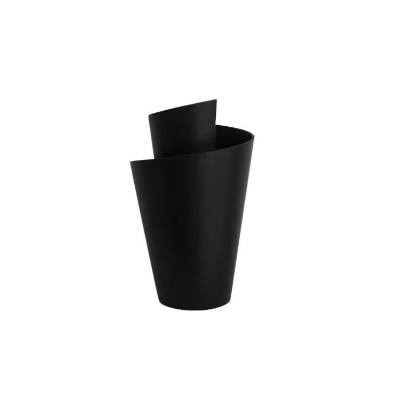 

Nordic Simple Vases Living Room Desktop Vase Balcony Art Decoration Storage Flower Bottle Creative Flower Vessel Ornament чёрный