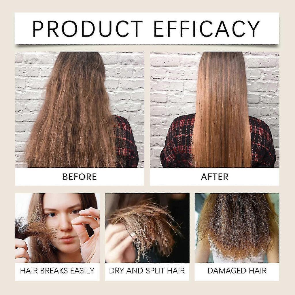 Nourishing Protein Hair Mask, Hydrating Bird's Nest Hair Mask Moisturizing Soft and Smooth Hair Care Mask Deep Conditioning Repairing Dry Damaged Hair