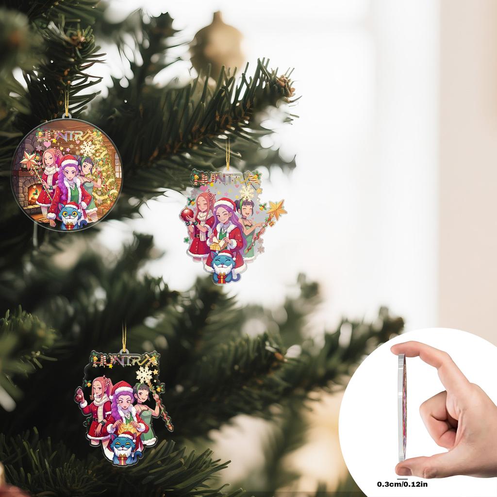 Christmas Pendant, Pendant With Anime Elements, A Gift For Stargazers