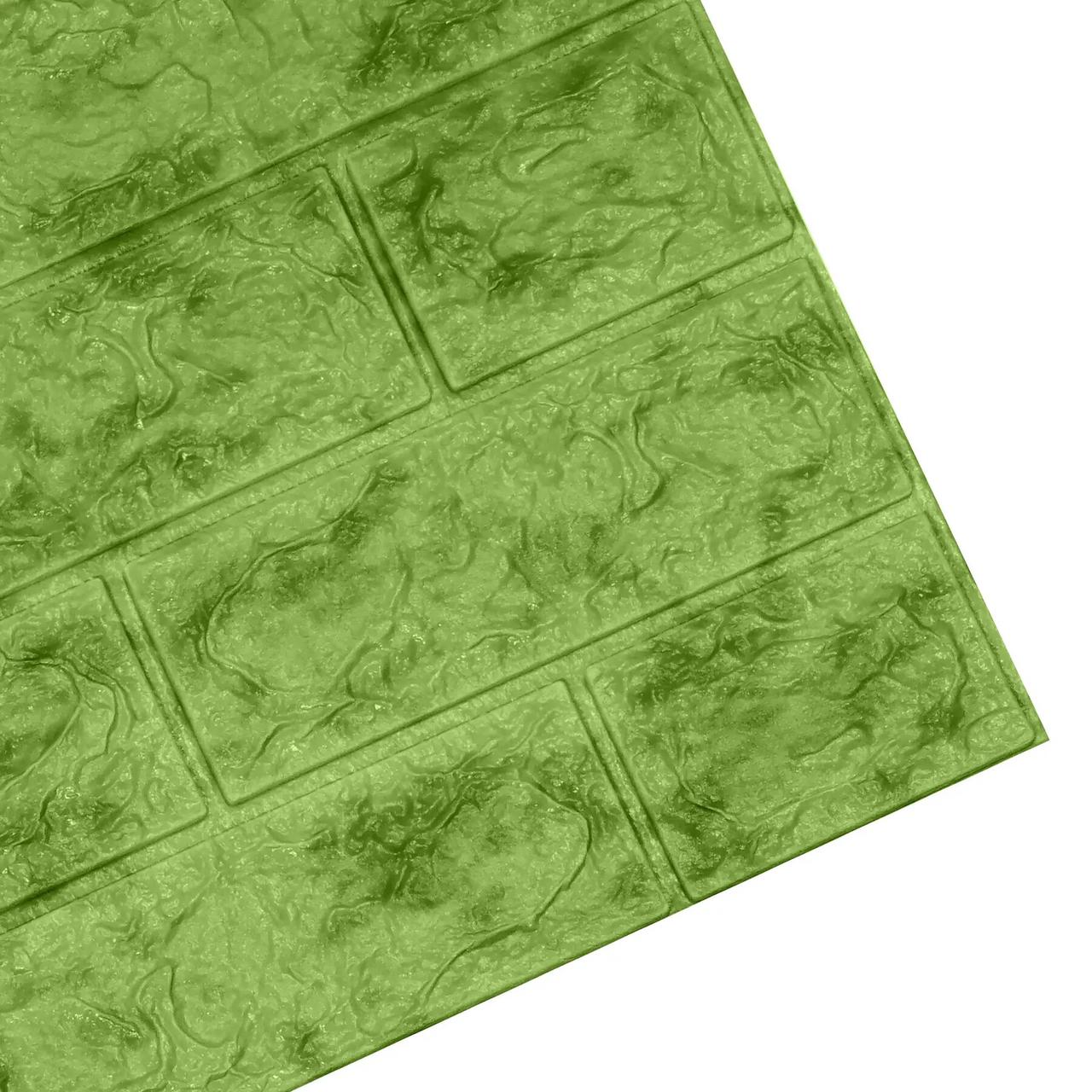 

Декоративна 3D панель Supretto гнучка стінова 10 шт., сіро-зелена (Арт. 71340004)