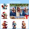 Children's Gift Christmas Dragon Car Pendant Acrylic Material Cartoon Style Various Color Choices Car Accessories