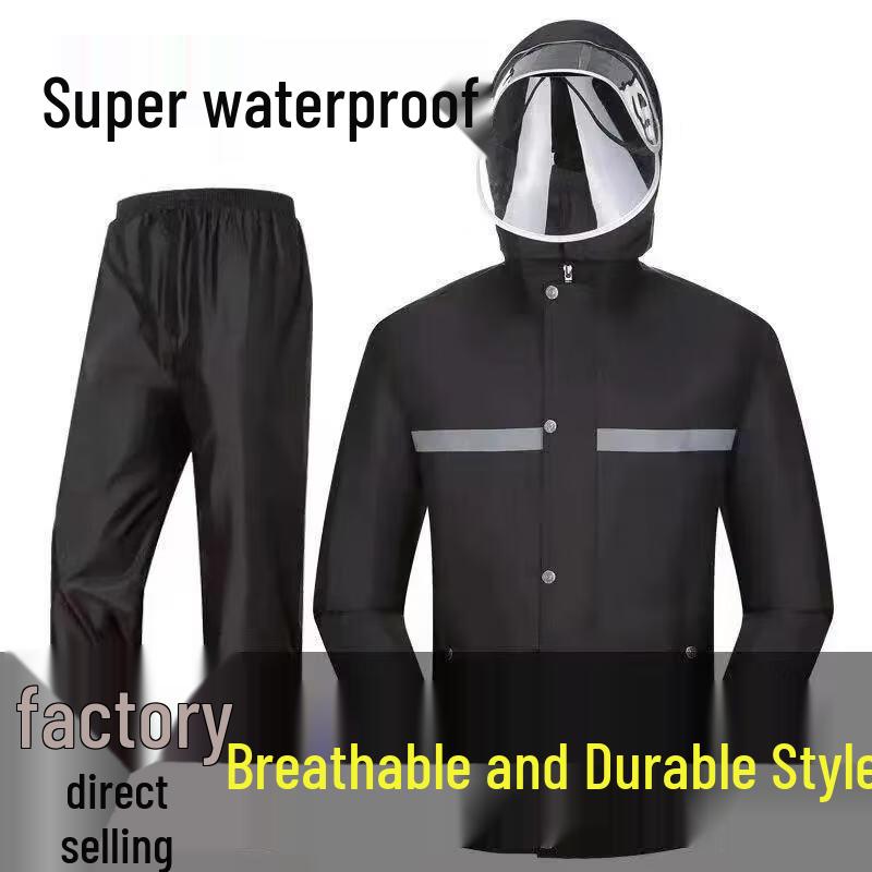 Kids Reflective Two-Piece Rain Suit