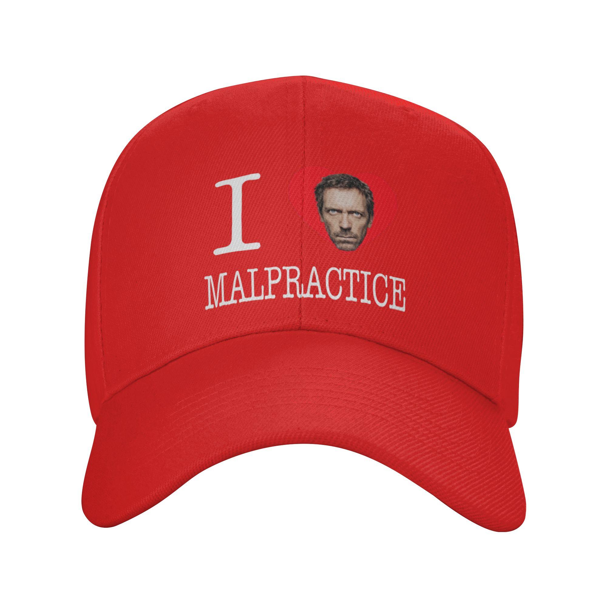 New Baseball Cap House MD Dr Gregory House Wear For Unisex Trucker Hat Retro Unisexipulate Unisexsplain Malpractice  Snapback Hat One Size