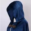 Medieval Suede Cape Halloween Retro Battle Cloak Role-Playing Cosplay Costume Suede Cape
