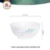 Tangshan Bone China Bowl Set: Rice, Soup, Noodle Bowls & Plates with Chopsticks - Perfect Housewarming Gift