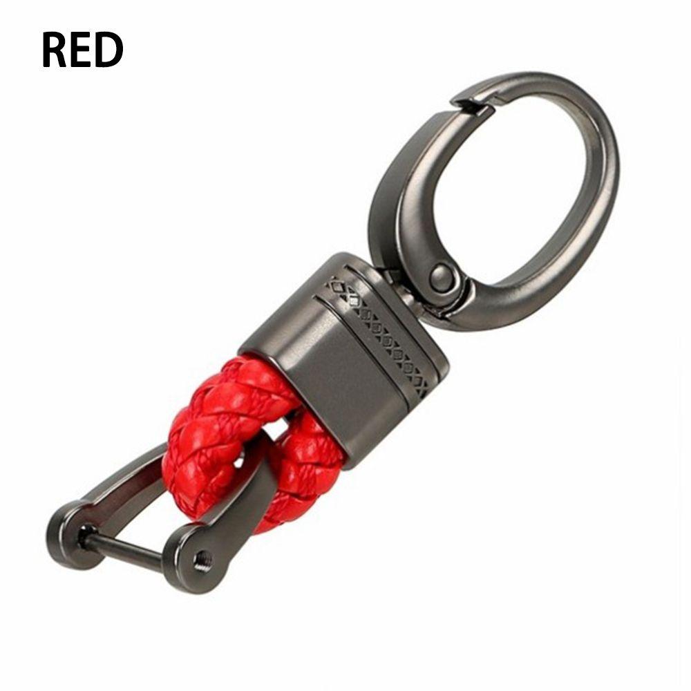1 PC Gift Creative Motorcycle Hanger Keychain Key Rings Hand Woven Buckle Car Key Holder Key Chain