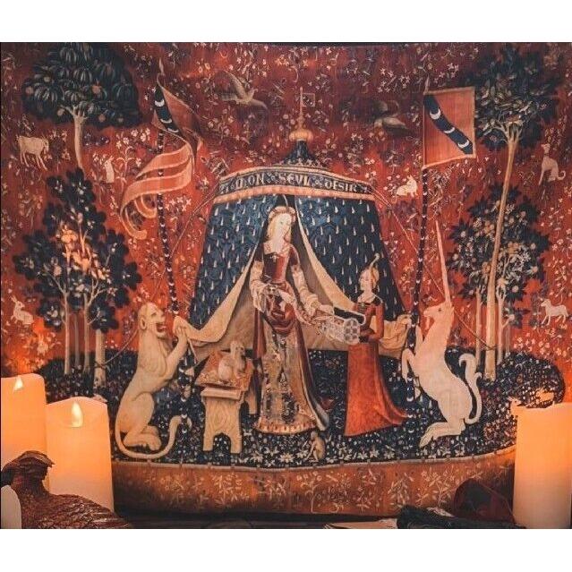 Harry Potter Tapestry Magical Trunk Red 75x100